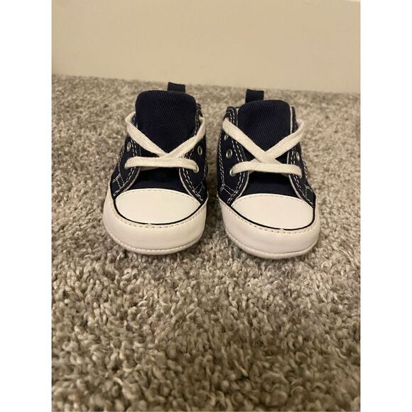 Baby Converse Dark Blue size 2 - Picture 2 of 7